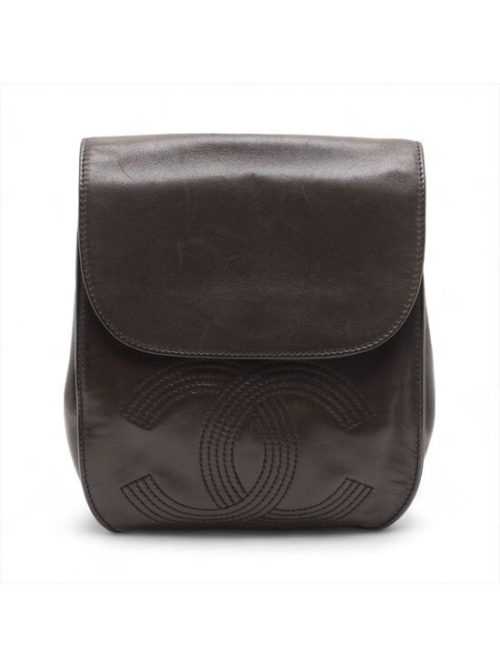 Chanel Backpack Lambskin CC Logo